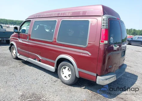 1998 Chevrolet Chevy Van G1500 from USA, damaged, VIN 1GBFG15R6W1072718